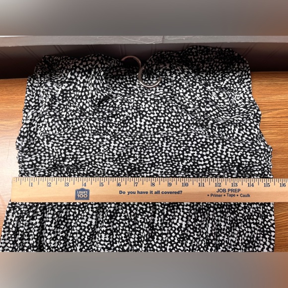 KENNETH COLE REACTION Fun & Flirty Black/White Dress Size XL - Picture 7 of 9